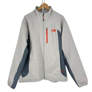 The North Face Windwall Light Gray softshell Men's Jacket